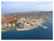 Adamas Milos Seagull Apartments Aerial Photo